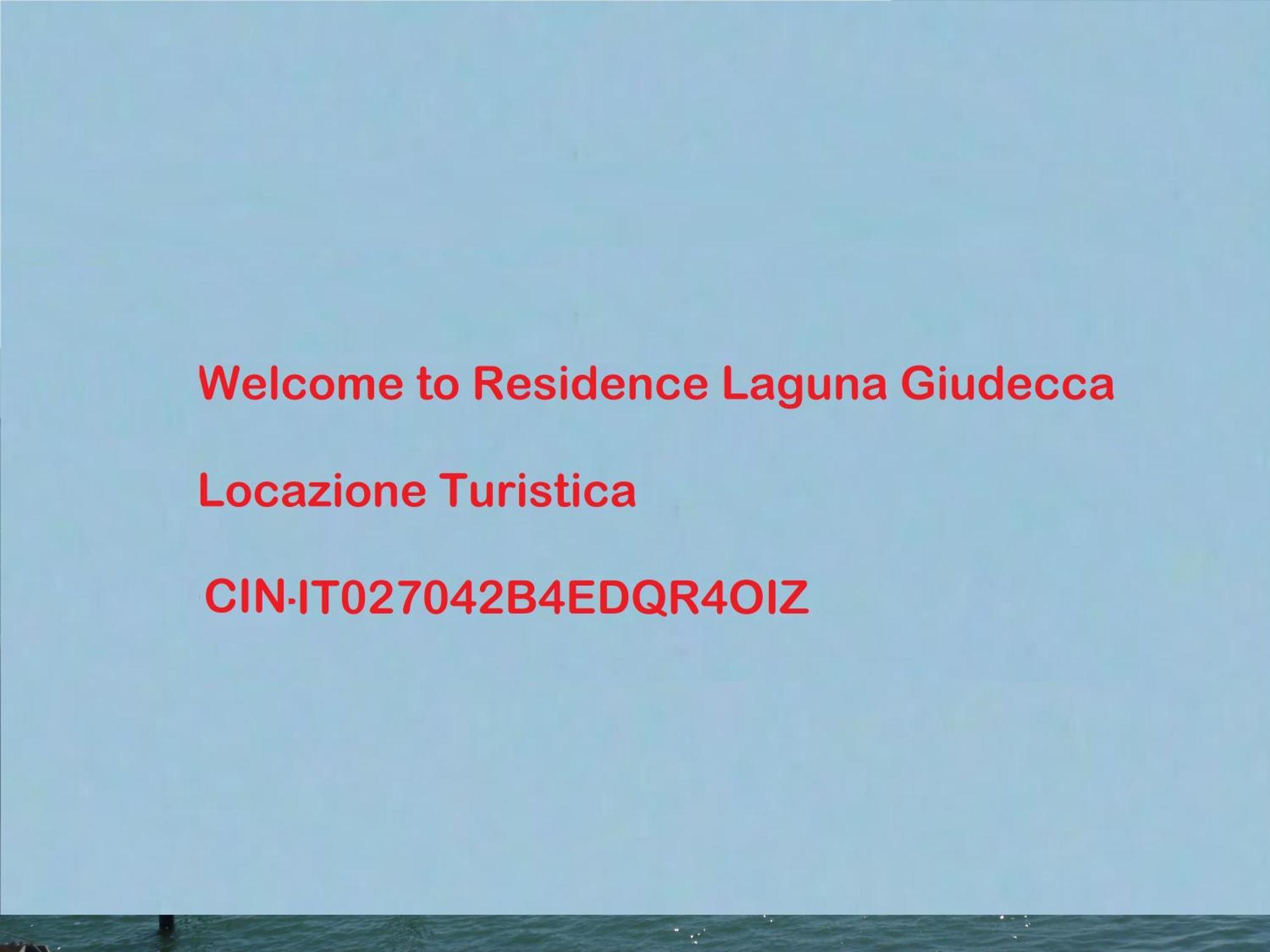 Residence Laguna Giudecca Venedig Eksteriør billede